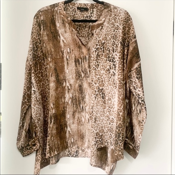 Twig Animal Print Blouse - Picture 2 of 12